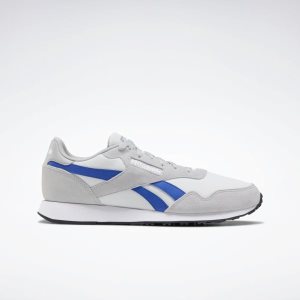 Adidasy Męskie Reebok Royal Ultra Szare/Niebieskie PL 58WGMRD